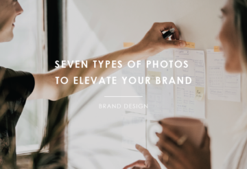 Seven types of photos to elevate your brand